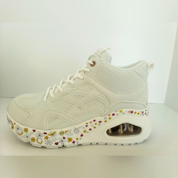 Skechers Street Uno Hi Her Friends White - Picture 3 of 8